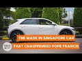 First look at the made-in-Singapore car that chauffeured Pope Francis around the island