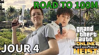 JOUR 4 DU ROAD TO 100M SUR GTA ONLINE !