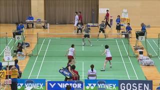 江藤／松田 vs 栗原／東野 ベスト16 全日本社会人2016