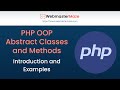 PHP OOP Abstract Classes and Methods