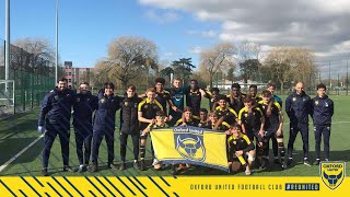 CHAMPIONS - Oxford United under 18s win the league