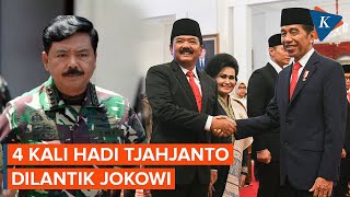 Karier Moncer Hadi Tjahjanto, 4 Kali Dilantik Jokowi di Posisi Mentereng