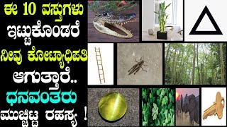 ಈ 10 ವಸ್ತುಗಳು ಇಟ್ಟುಕೊಂಡರೆ ನೀವು ಕೋಟ್ಯಾಧಿಪತಿ ಆಗುತ್ತಾರೆ.. ಧನವಂತರು ಮುಚ್ಚಿಟ್ಟ ರಹಸ್ಯ ! | YOYO TV Kannada