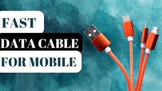 Fast Mobile Phone Charging Cable of 2024 | Best Charging Cables 2024