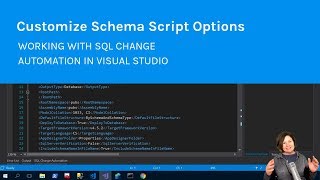 Customize Schema Scripting in SQL Change Automation in Visual Studio
