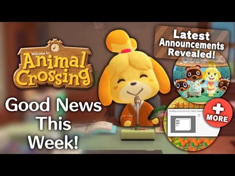 Good News For Animal Crossing Announced This Week!