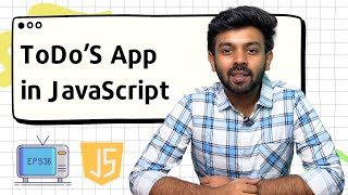 ToDo app in Java Script | JS for Beginners - 36 | code io - Tamil
