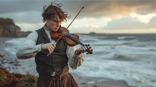 Irish Celtic Fiddle Music | Beautiful Views of Ireland, Scotland and Wales