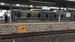 西明石駅　普通松井山手行　入線