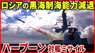 西側諸国からウクライナへ供与された対艦ミサイル「ハープーン」はウクライナの海上封鎖解除の切り札？