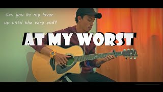 (Pink Sweat$) At My Worst - Fingerstyle Guitar Cover