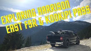 Exploring Harrison East FSR \u0026 Kookipi Pass  |  Ford F150 \u0026 Dirt Bike Overland Adventure