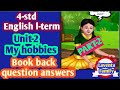 Unit-2 My Hobbies# book back  answers#4-std English# l-term