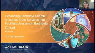 Expanding Earthdata Search To Expose Data Services that facilitate Analysis in Earthdata Cloud