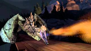 Skyrim Dragon Animation Test (Source Filmmaker)