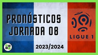 Pronósticos Ligue 1 Jornada 08 - Liga Francesa 2023/2024