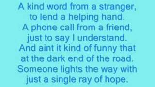 Angels Among Us - Alabama - Lyric Video