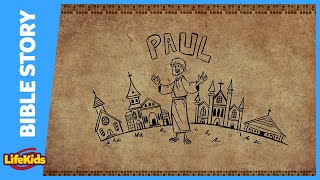 Paul Shares His Testimony | Bible Story | LifeKids