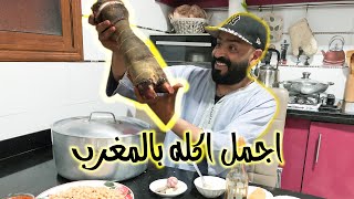 مول الشفنجة : تحدي تحضير اجمل اكله في المغرب انا واصدقائي 😂 الكرعين!!