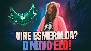 PRIMEIRA PARTIDA DA SEASON! VIREI ESMERALDA? LEAGUE OF LEGENDS!