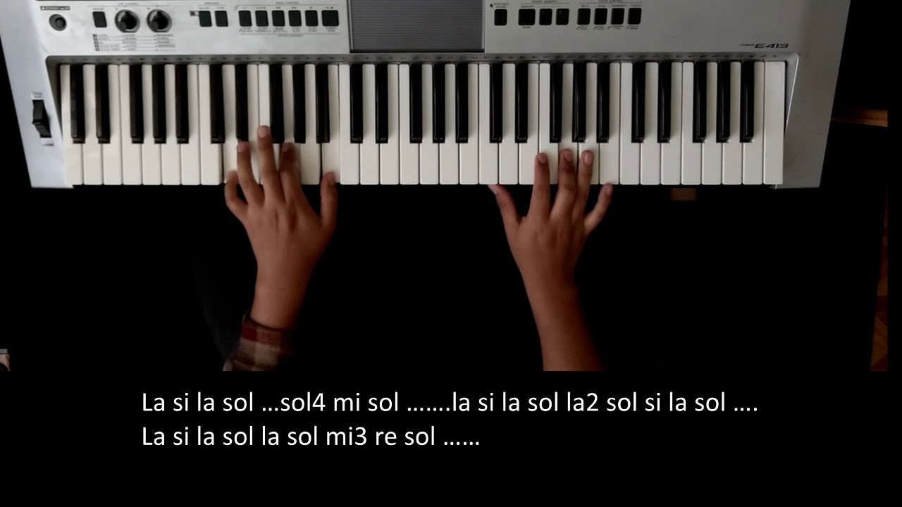 " Let Her Go " En Piano Cover / Passenger / NOTAS ♪♫♪ - YouTube