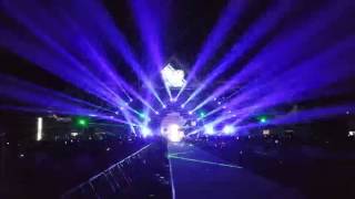 10W GREEN and 25w rgb laser used at ALXA dream international beer festival