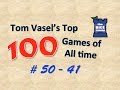 Tom Vasel's Top 100 Games of all Time: #50 - # 41