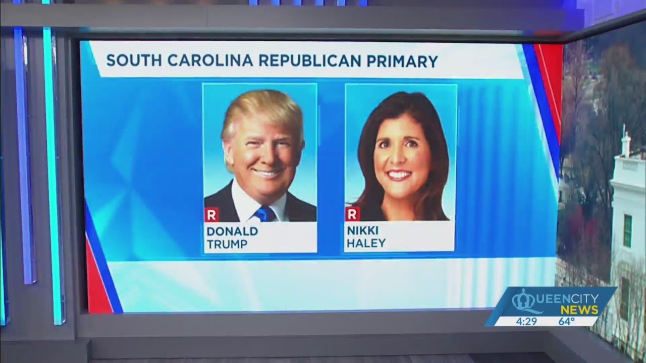 Trump And Haley Make Last Minute Pitches To South Carolina Voters - YouTube