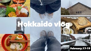 vlog｜冬の北海道2泊3日の旅☃️｜札幌と小樽