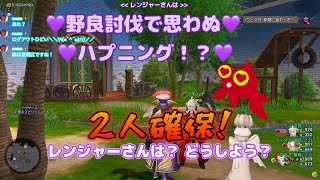 【♡野良討伐でハプニング！？♡4K♡DQX♡】人食い火竜戦 魔法戦士視点 02’ 15” 93（魔法戦士・僧侶・武闘家・レンジャー）♡←ふふ