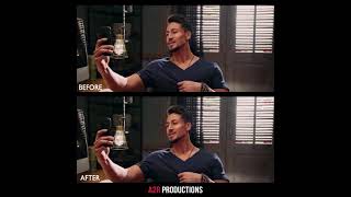 Before & After of Baaghi 3 weird trailer #Shorts