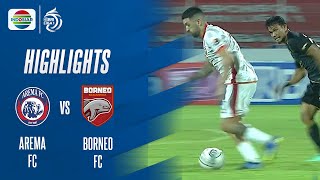 Highlights - Arema FC VS Borneo FC | BRI Liga 1