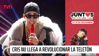 Cris MJ lo da todo con “Gata only” y sus exitos en la Teletón | Teletón 2024