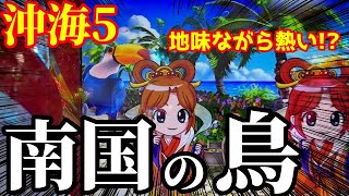 【沖海5ミドル】南国の鳥が止まってから…『Pスーパー海物語 IN 沖縄5』ぱちぱちTV【762】沖海5第275話