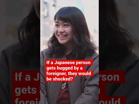 Can you hug in Japan?