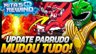 MEU DEUS! UPDATE GIGANTE de POWER RANGERS RITA'S REWIND MUDOU TUDO