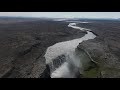 drones 4k空拍影像 iceland dettifoss冰島黛堤瀑布