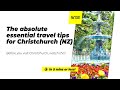 🗺️ The absolute essential travel tips for Christchurch NZ - NZPocketGuide.com