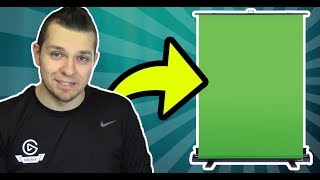 Elgato Green Screen Review \u0026 Setup | Portable \u0026 Collapsible Chroma Key!