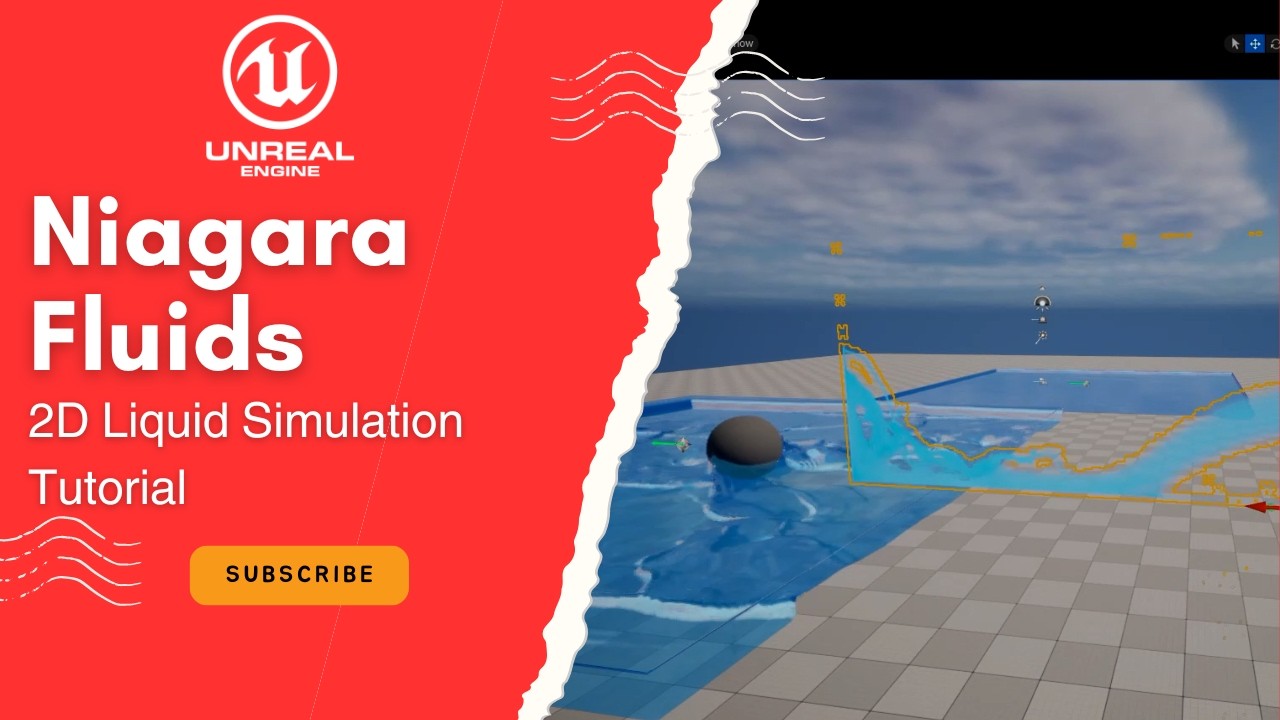 Intro To Liquid Simulation In Unreal Engine 5 I 2d Liquid Simulation I