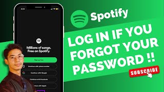 How to Login to Spotify If You Forgot Your Password !