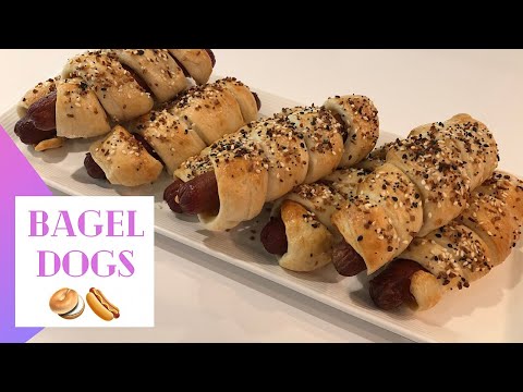 Recipe for homemade bagel dogs