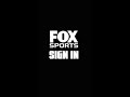 FOX Sports App Sign in #shorts