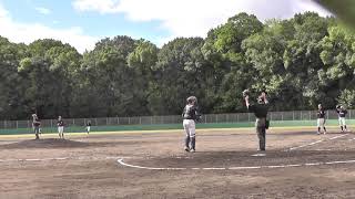 2021/10/17　2年　秋季大会　関西大会　3回戦②(アップ)　VS　大和高田シニア　寝屋川公園第一野球場