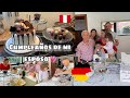 Cumpleaños de mi ESPOSO | Mi papá conoce un SUPERMERCADO alemán #vlogs #familia #migrar