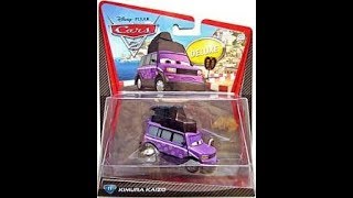 Kimura Kaizo - Disney Pixar Cars 2 diecast review Toy Mattel 1:55 scale