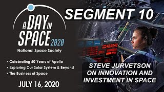 NSS "A Day in Space" Segment 10 - Steve Jurvetson on innovation and investment in space