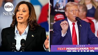 Harris and Trump’s final push for votes