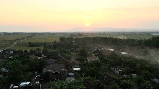 Pemandangan Sore Dari Drone, Bebas Download || No Watermark No Copyright