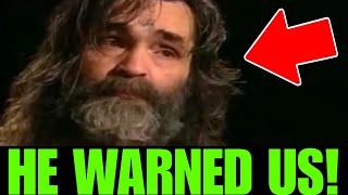 Remember This Charles Manson Interview? He Was Right All Along